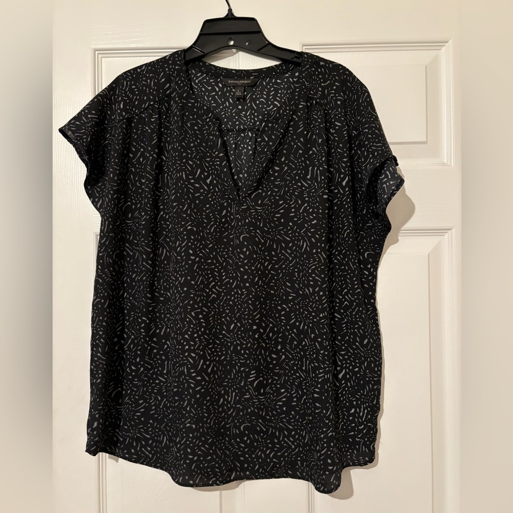Banana Republic Factory Dolman Short Sleeve Blouse